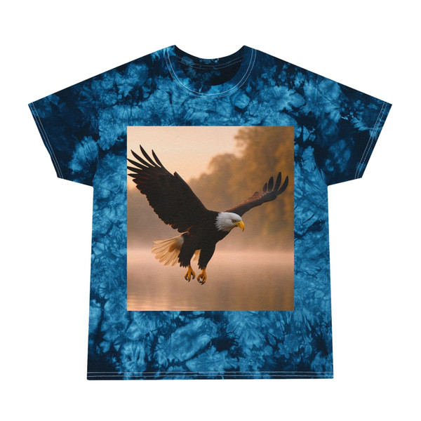 Eagle's Flight - Tie-Dye Tee, Crystal