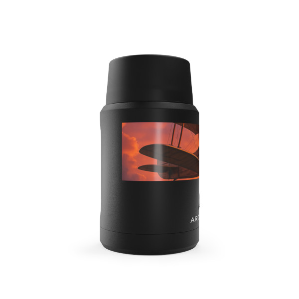 Vintage Flight Elegance - Titan Copper Insulated Food Storage