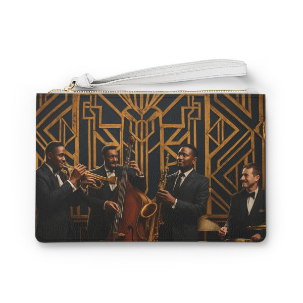 Gilded Jazz Nights - Clutch Bag