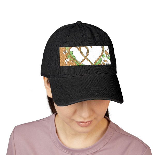 Eternal Love Blooms - Denim Hat (Embroidery)