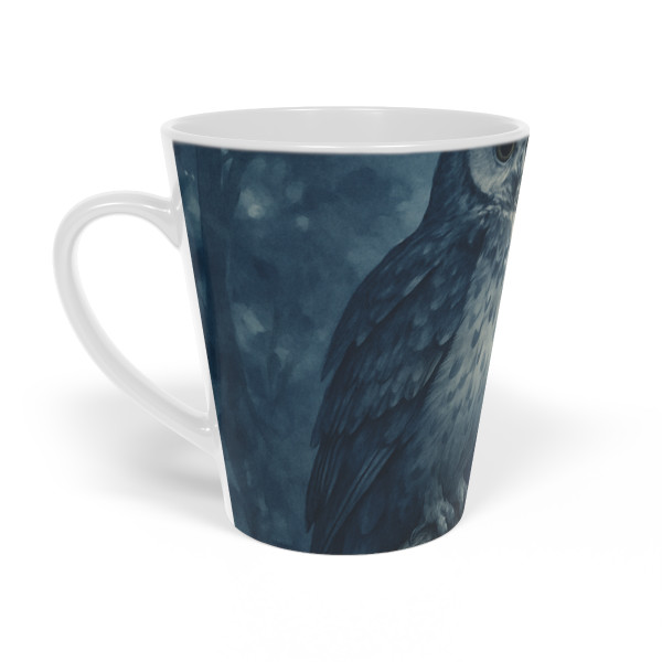Ethereal Owl Watch - Latte Mug, 12oz