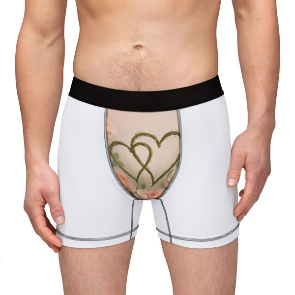 Eternal Love Blooms - Men's Boxers (AOP)