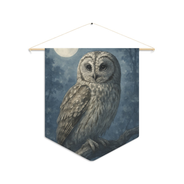 Ethereal Owl Watch - Pennant