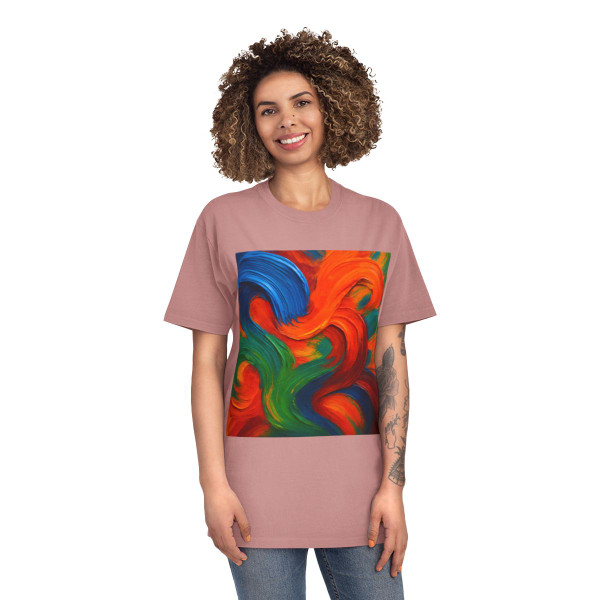Whimsical Brushstrokes - Unisex Faded Shirt Whimsical Brushstrokes - Unisex Faded Shirt