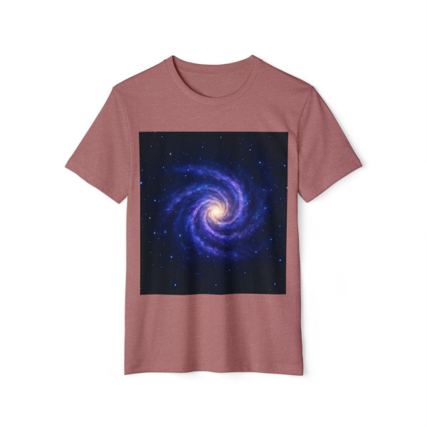 Galactic Embrace - Unisex Recycled Organic T-Shirt Galactic Embrace - Unisex Recycled Organic T-Shirt