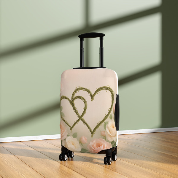 Eternal Love Blooms - Luggage Cover