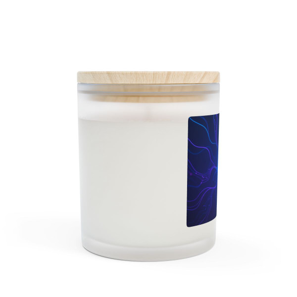 Neural Dreamscape - Frosted Glass Candle, 11oz