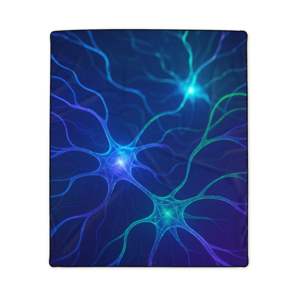 Neural Dreamscape - Polyester Blanket