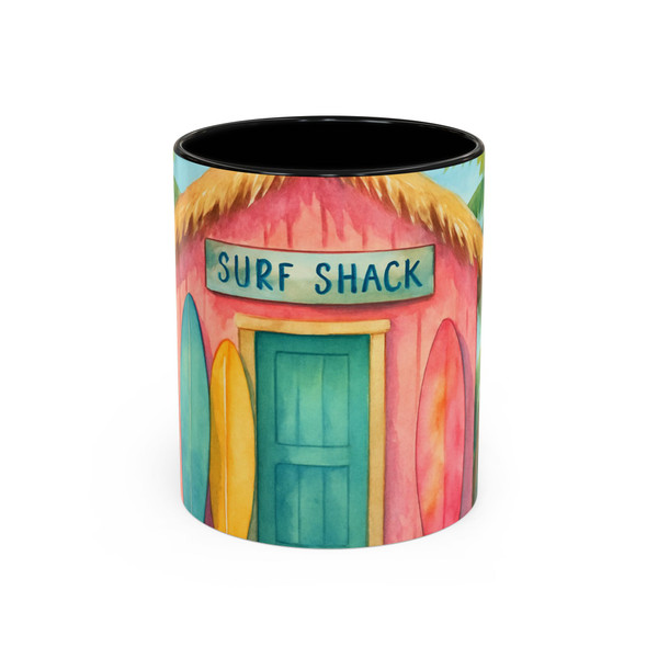 Vintage Surf Shack - Accent Coffee Mug (11, 15oz)