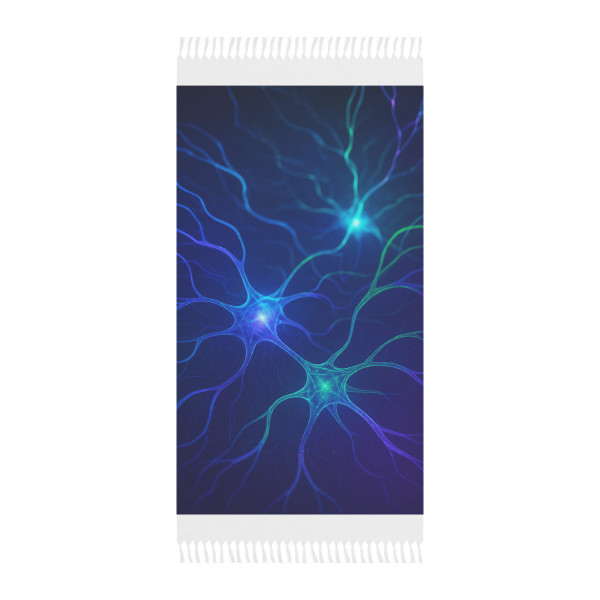 Neural Dreamscape - Boho Beach Cloth