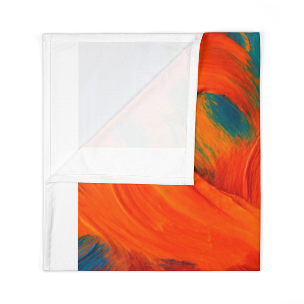 Whimsical Brushstrokes - Baby Swaddle Blanket