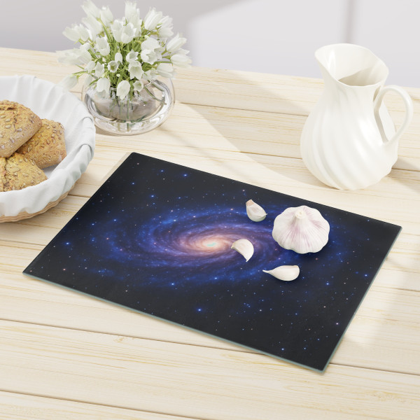 Galactic Embrace - Cutting Board