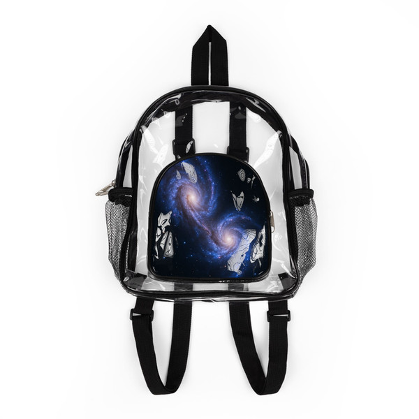 Celestial Dance - Clear Stadium Backpack