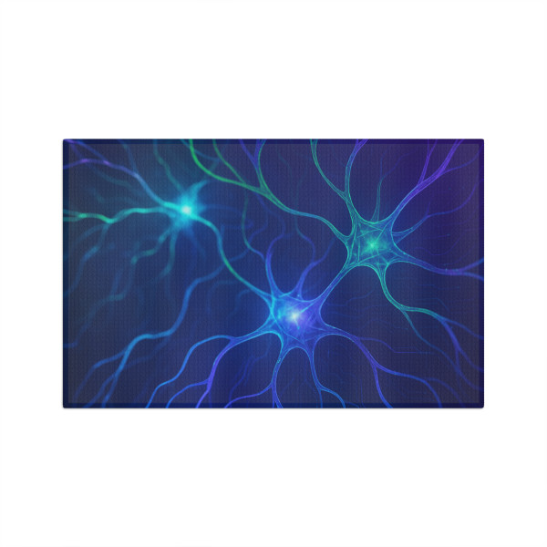 Neural Dreamscape - Microfiber Tea Towel