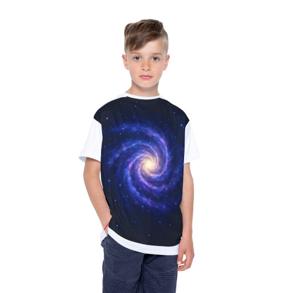 Galactic Embrace - Kids Sports Jersey (AOP)
