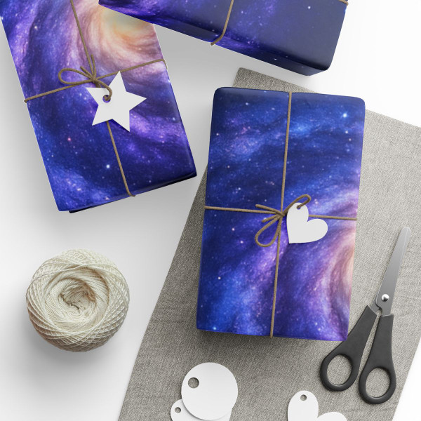 Galactic Embrace - Wrapping Papers
