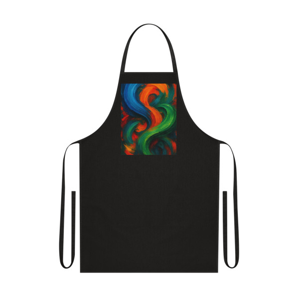 Whimsical Brushstrokes - Cotton Apron