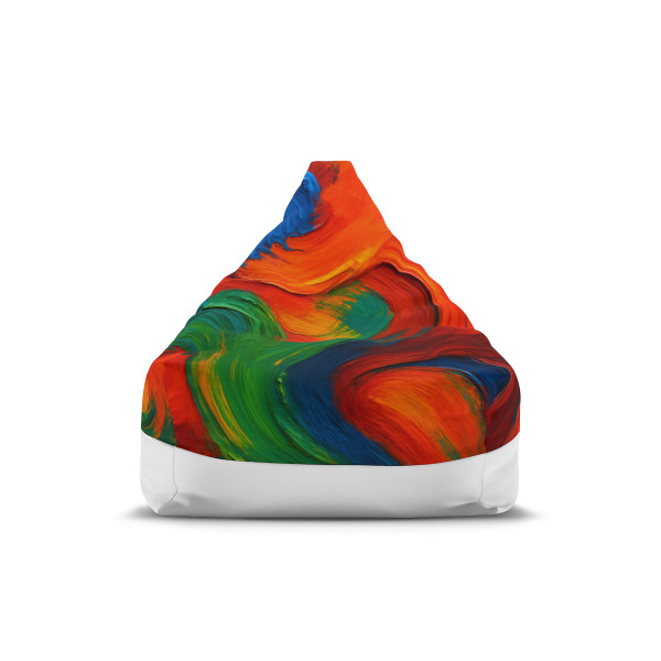 Whimsical Brushstrokes - Bean Bag Chair Cover