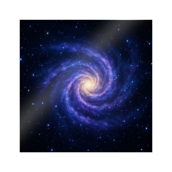 Galactic Embrace - Die-Cut Stickers, (DTF)