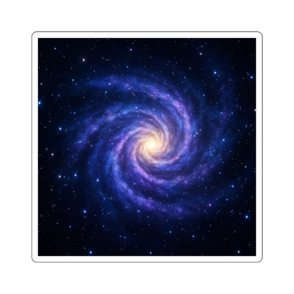 Galactic Embrace - Square Stickers