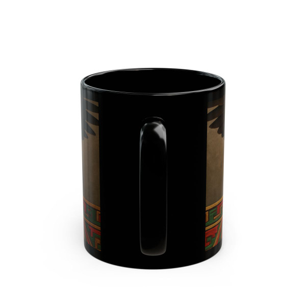 Eagle Warrior Spirit - Black Mug (11oz, 15oz)