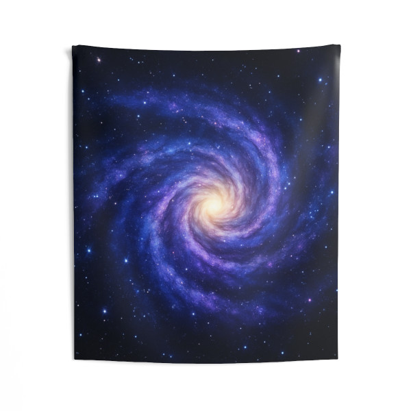 Galactic Embrace - Indoor Wall Tapestries