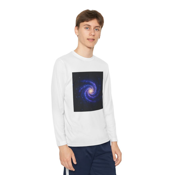 Galactic Embrace - Youth Long Sleeve Competitor Tee