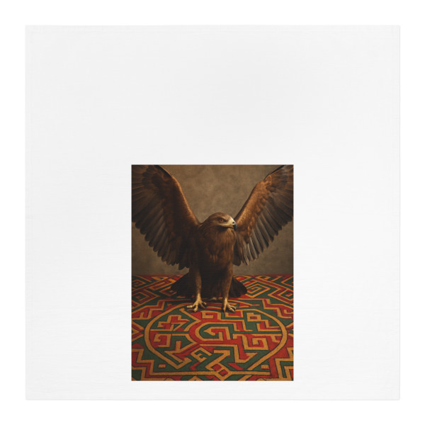 Eagle Warrior Spirit - Tea Towel