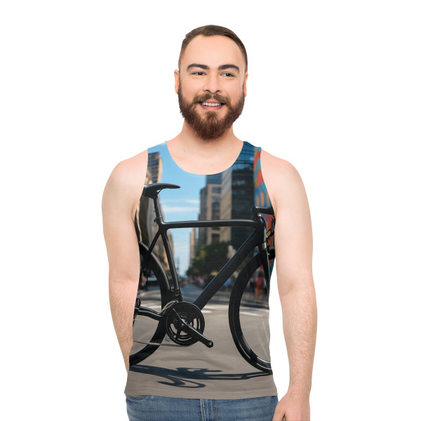 Urban Escape - Unisex Tank Top (AOP) Urban Escape - Unisex Tank Top (AOP)