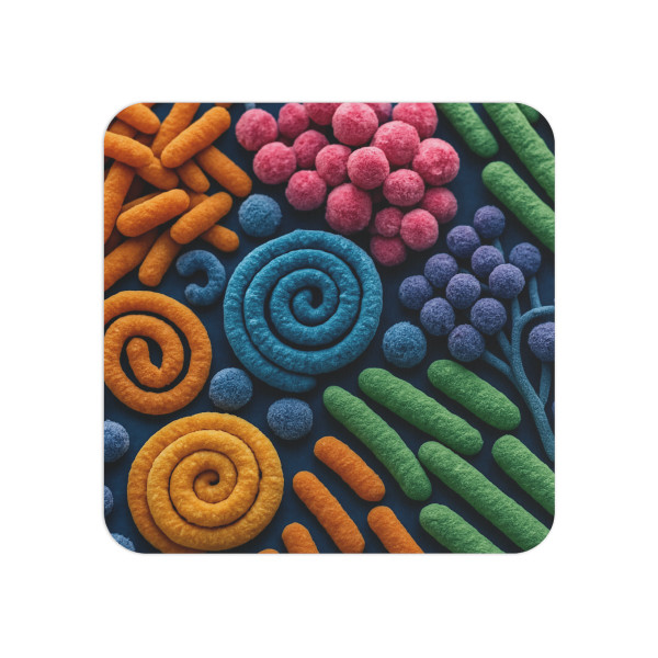 Microbial Cosmos - Coasters (50, 100 pcs)