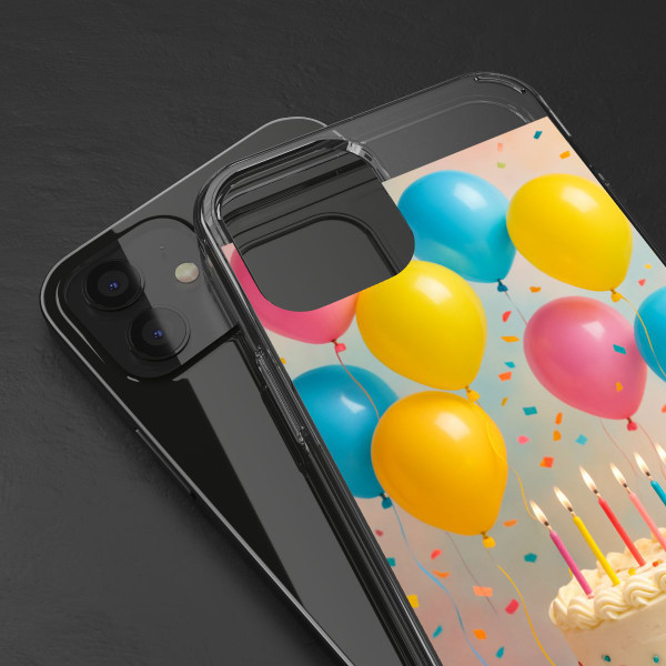 Joyful Birthday Bash - Clear Cases