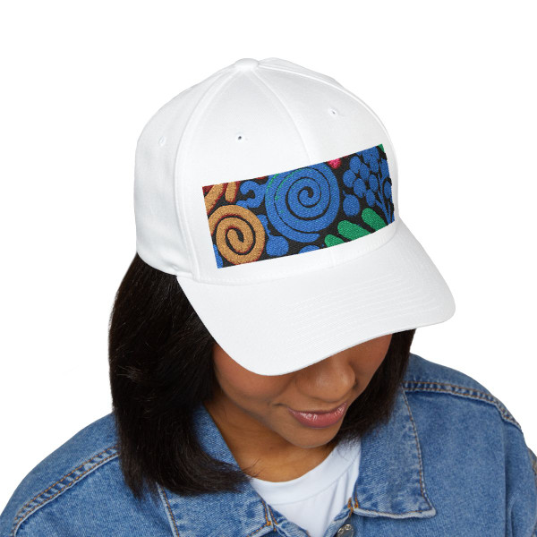 Microbial Cosmos - Closed-Back Structured Cap (Embroidery)