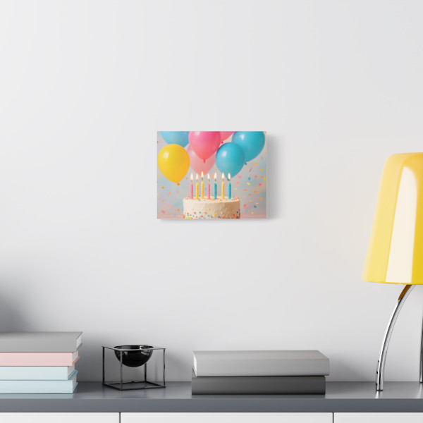 Joyful Birthday Bash - Matte Canvas, Stretched, 1.25"