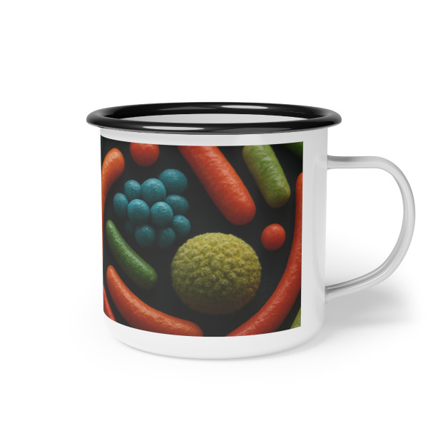 Microbial Cosmos - Enamel Camp Cup