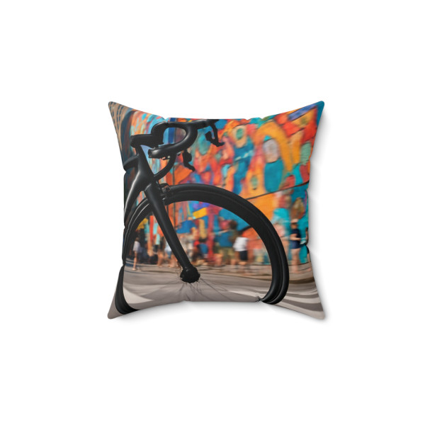 Urban Escape - Spun Polyester Square Pillow