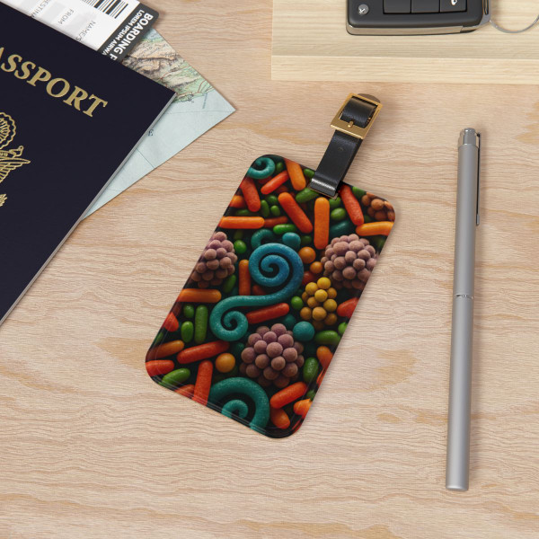 Microbial Cosmos - Luggage Tag