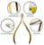 The different elements of the Rui Smiths professional gold-plated carbon steel cuticle nipper. Ultra-sharp cutting edges, shiny glossy gold-plated handles, super-fine tip, single spring. The different elements of the Rui Smiths professional gold-plated carbon steel cuticle nipper. Ultra-sharp cutting edges, shiny glossy gold-plated handles, super-fine tip, single spring.