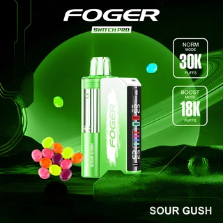 Sour Gush Foger Switch Pro Kit 30K puffs disposable vape