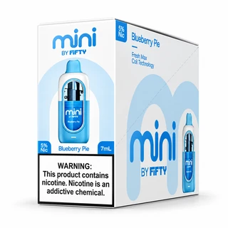 Blueberry Pie Fifty Bar mini 5-pack, 5% nicotine