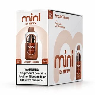 Smooth Tobacco Fifty Bar mini 5-pack, 5% nicotine