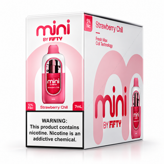 Strawberry Chill Fifty Bar mini 5-pack, 5% nicotine
