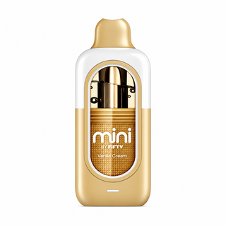 Vanilla Cream Fifty Bar mini disposable vape device, 5% nicotine