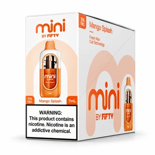 Mango Splash Fifty Bar mini 5-pack, 5% nicotine