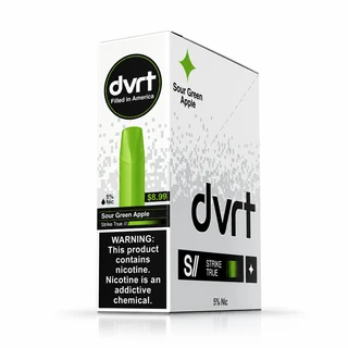 Sour Green Apple Fifty Bar dvrt 5-pack, 5% nicotine