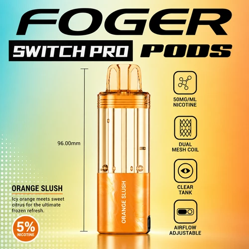 Orange Slush – Foger Switch Pro Pod
