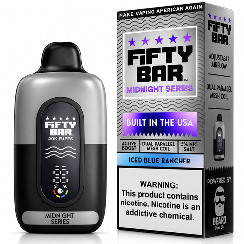 Iced Blue Rancher – Fifty Bar Midnight Series