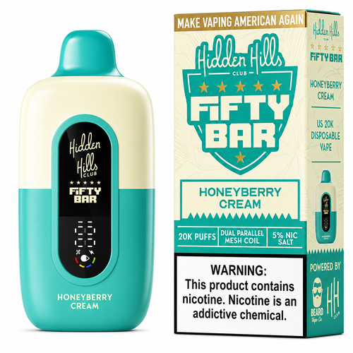 HoneyBerry Cream – Fifty Bar X Hidden Hills