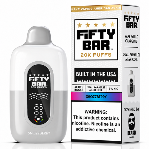 SnozzBerry – Fifty Bar White Series