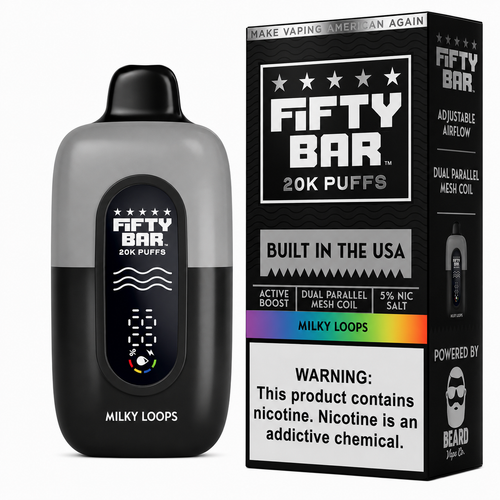 Milky Loops – Fifty Bar Black Series