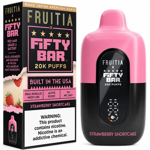 Strawberry Shortcake – Fifty Bar X Fruitia